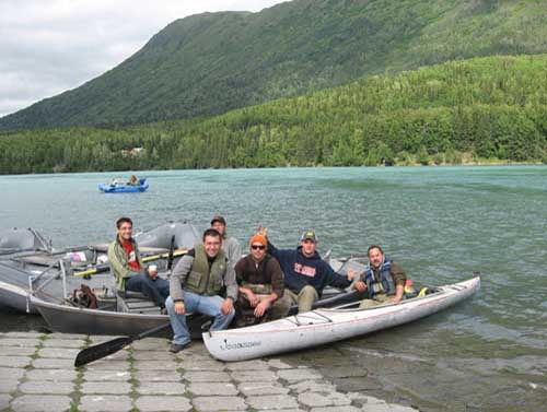 Before floating the Kenai