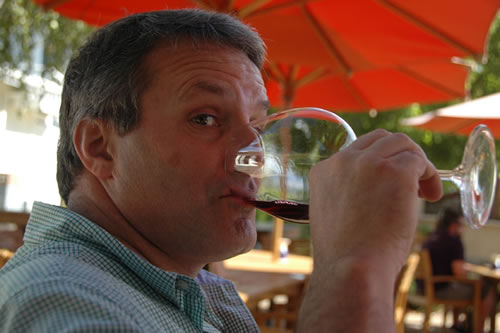 Tasting $100/bottle wine at Goldeneye Winery