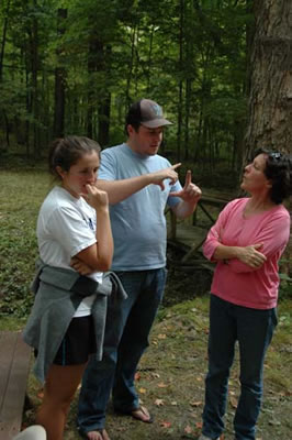 Meaghan, Alex (recent graduate of OSU) and KC.