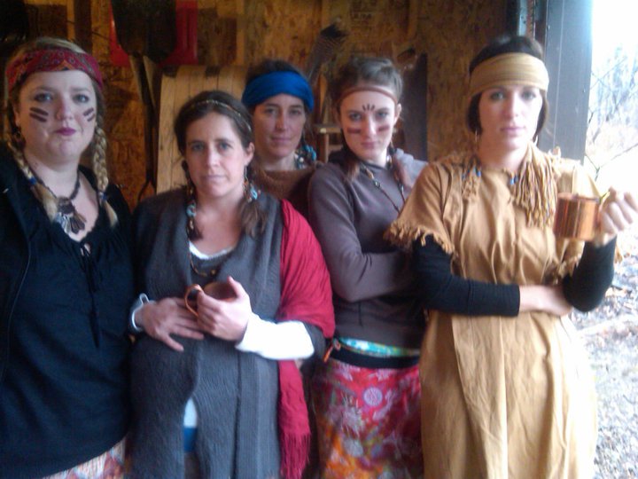 The cabin for the Fred Henry Pilgrim Thanksgiving.