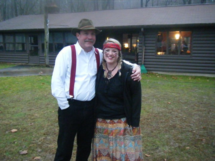 The cabin for the Fred Henry Pilgrim Thanksgiving.