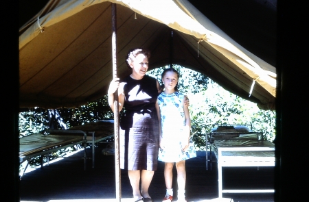 I look totally happy here, don't be fooled, I hated camp!!