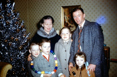 John Henry's Christmas, about 1960 at our Grandparents' Pace in Hudson.