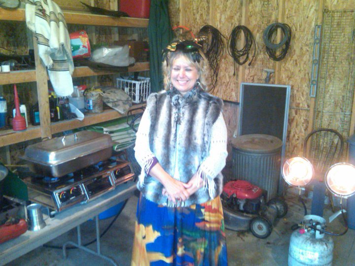 The cabin for the Fred Henry Pilgrim Thanksgiving.