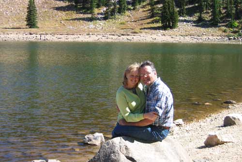 This is Lake Cleveland...in the Idaho mountains.