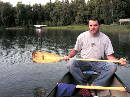 Early morning canoe