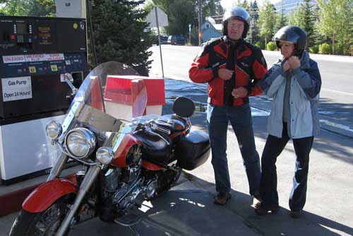 Chip and Linda gearing up