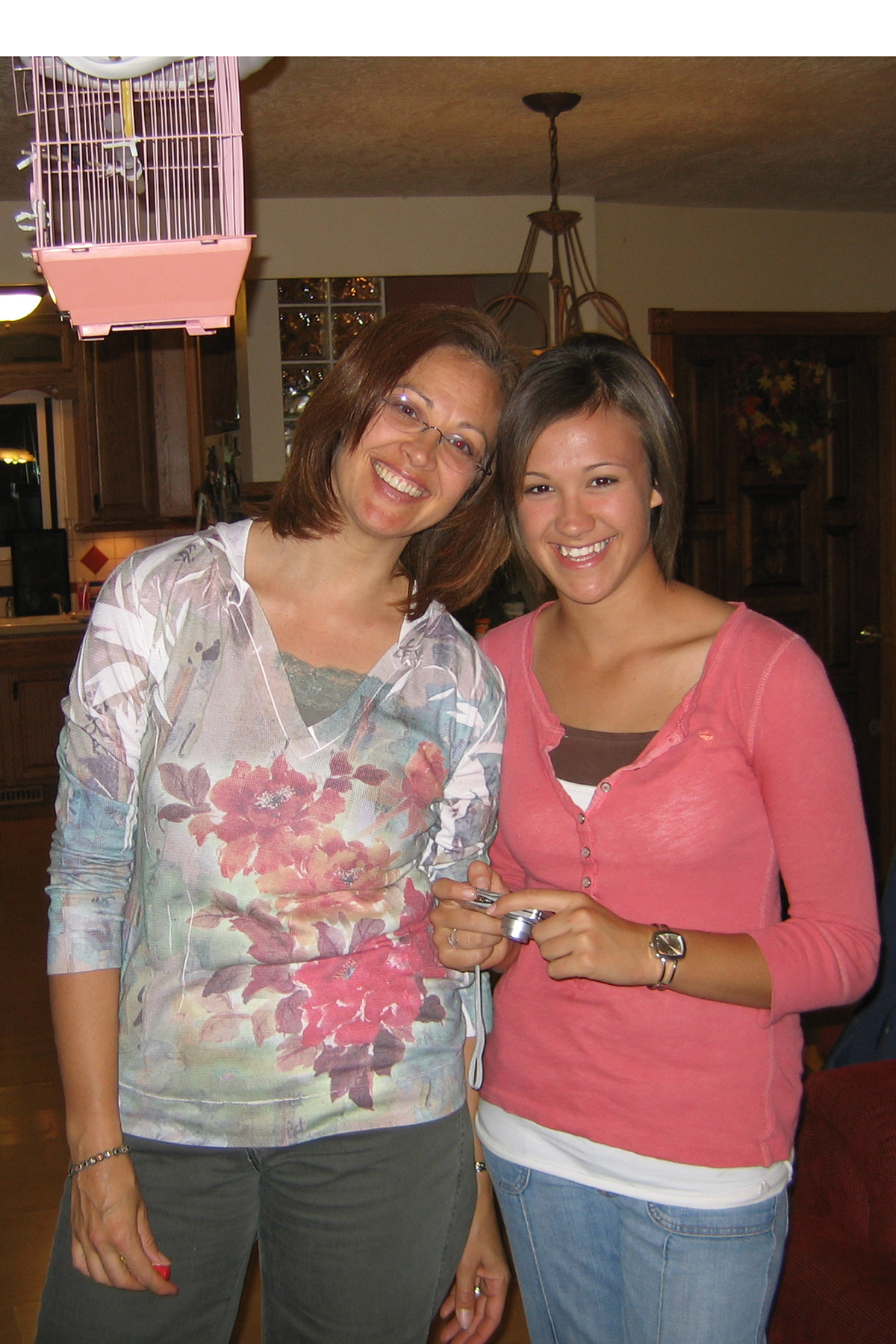 Sister-in-law Joy and niece Kendra