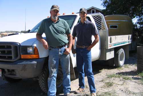 Brother Ken and nephew Tristan