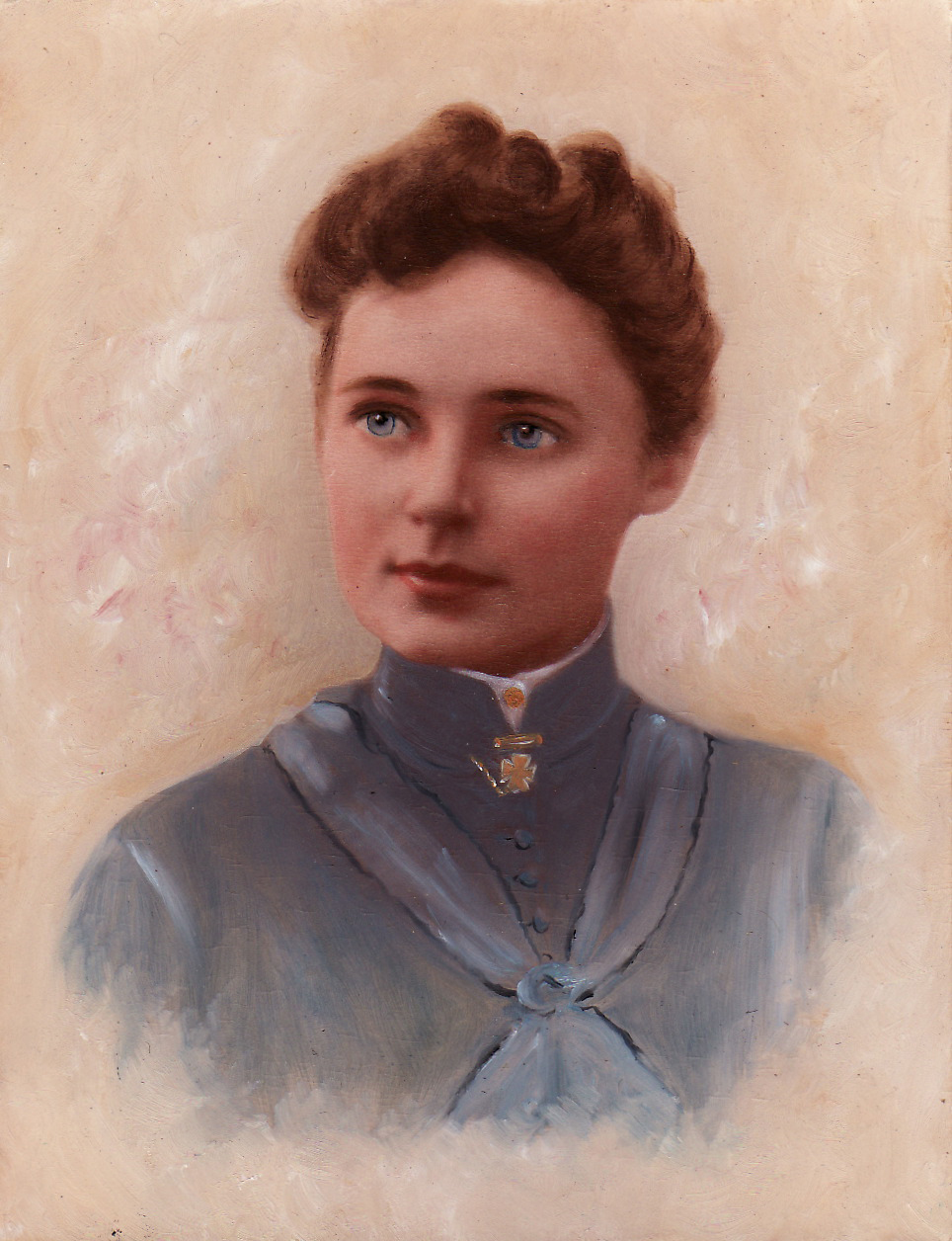 This image of Louise Adams was given to Adam Henry by Blanche when he was a baby.