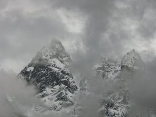 The snowy south face of peak 5394