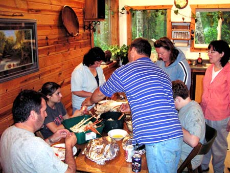 Staying with Robin in Talketna