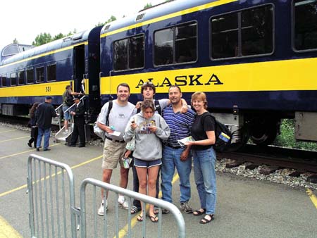 Train ride to Denali