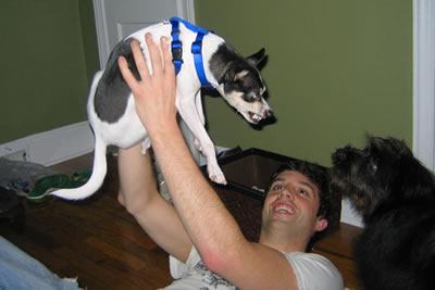 Lil Bob and Denver playing