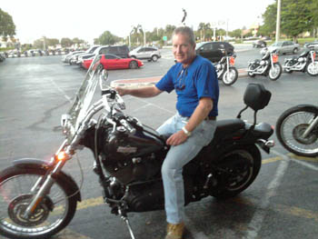 John Whiting - First Bike Ever!! 2005 Harley Night Train, soft tail, screaming eagle pipes, 88 cubic inches, 1450hp, twin cam, 4000miles. (Blows Polly off the line)!!