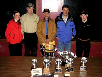 Sigrid Ekran, Ed Iten, Louis Nelson (Uncle Louis), John Baker and Tolef Monson