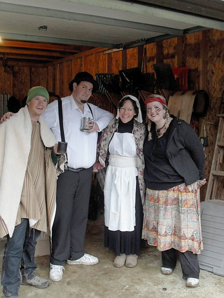 The cabin for the Fred Henry Pilgrim Thanksgiving.