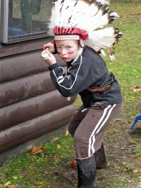 The cabin for the Fred Henry Pilgrim Thanksgiving.
