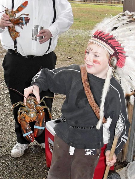 The cabin for the Fred Henry Pilgrim Thanksgiving.