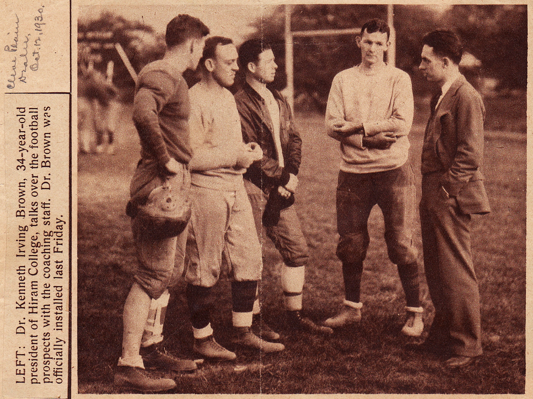 Coach Henry in action