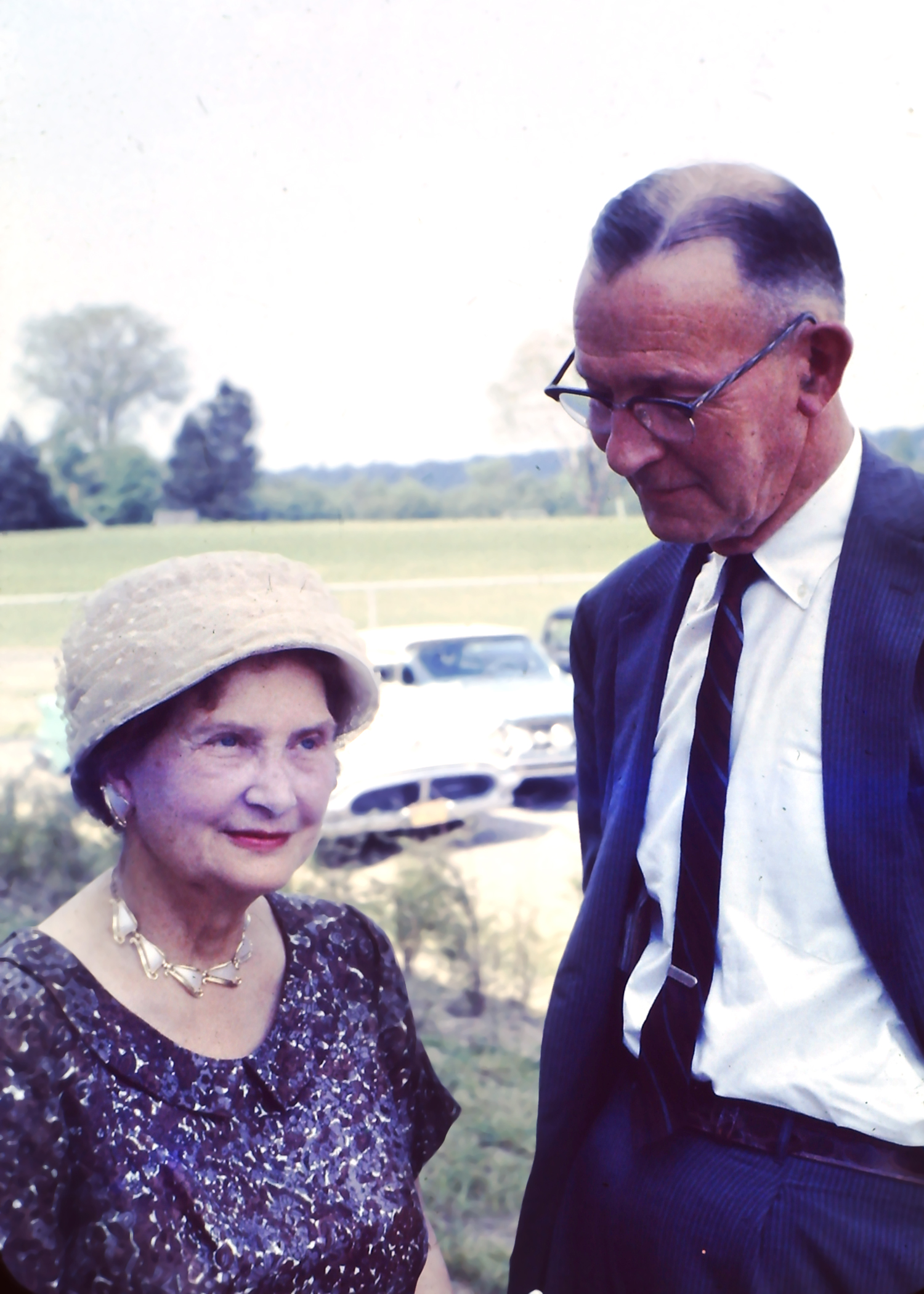 Blanche and Chuck, undated