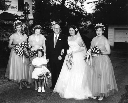 Bride Father Bride Maids