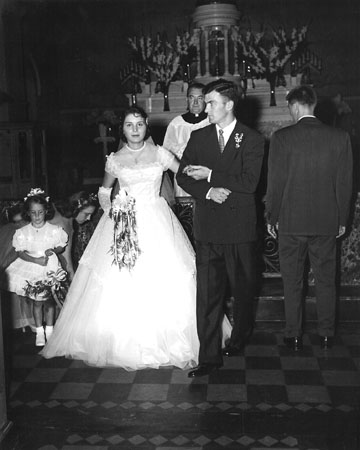 Bride & Groom Leaving Church