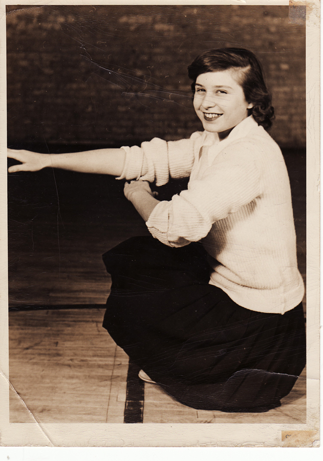 Cheerleader Jeanne at Hastings HS