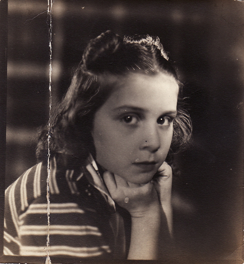 Jeanne at about 10 years