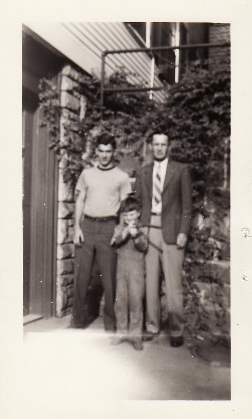 Gene and Fred with little brother Don
