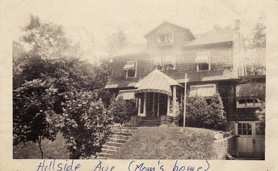 Momo's house in Hastings-on-Hudson, NY.