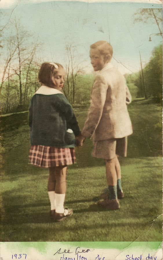 Jack and Jeanne off to school