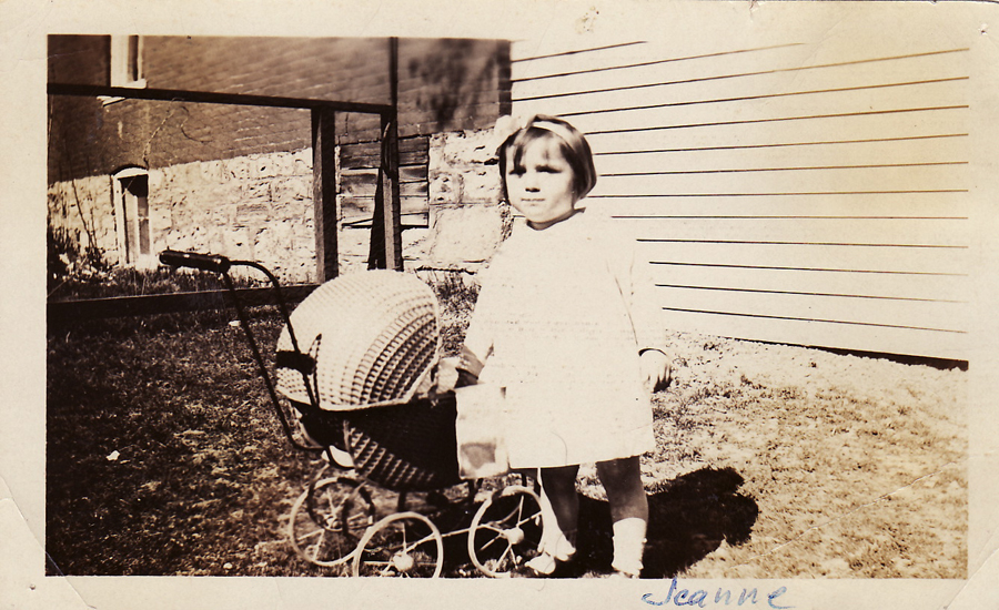 Jeanne at 2 or3.