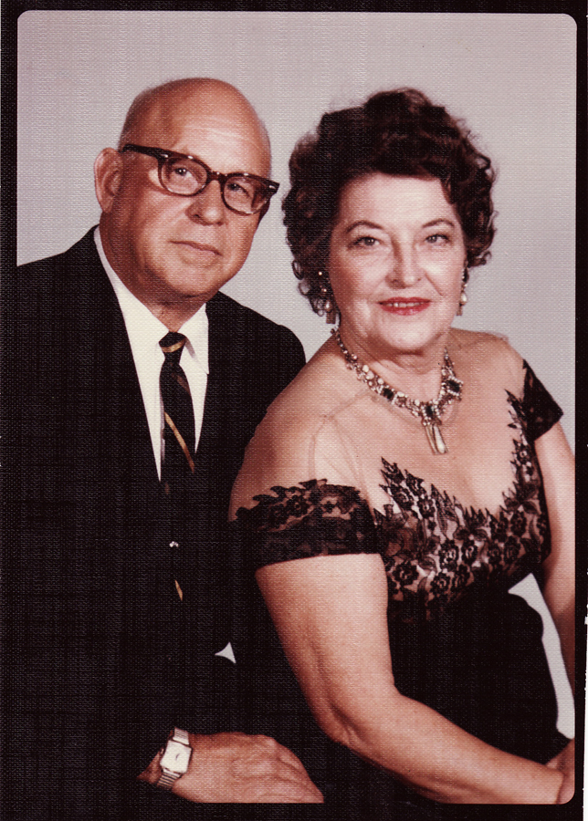 Harold & Gertrude (second wife of Jeanne's father)