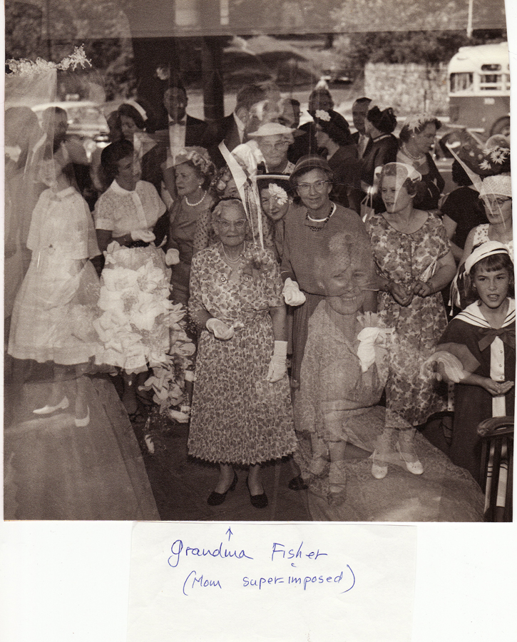 In the front is Grandma (Katherine 