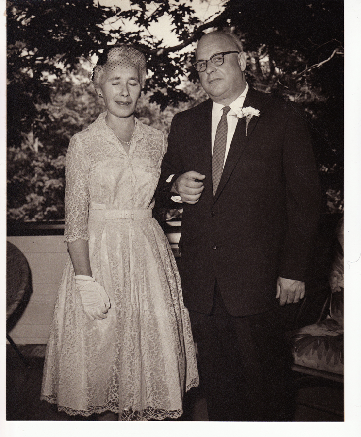 Dorothy & Harold at either Bobby's wedding or Jeanne.
