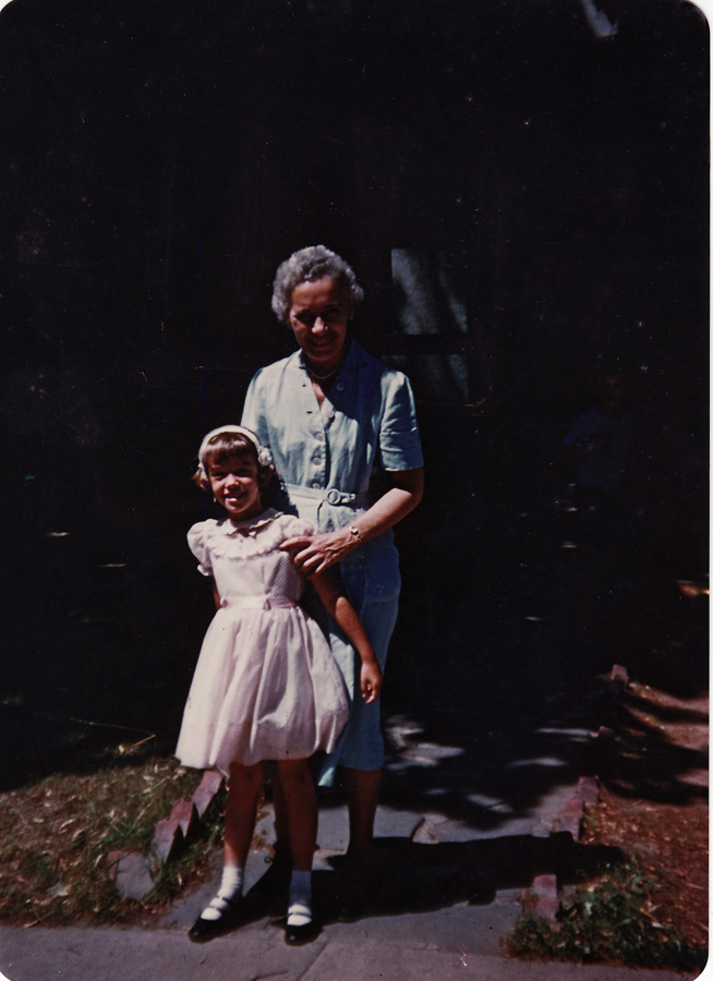 Dorothy with unknown girl