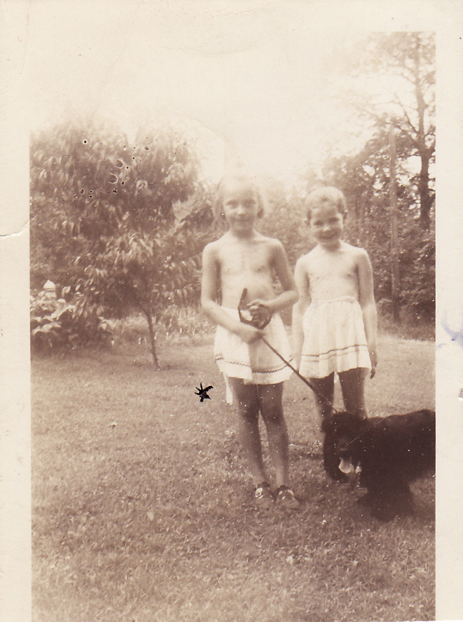 Aunt Bobby and friend