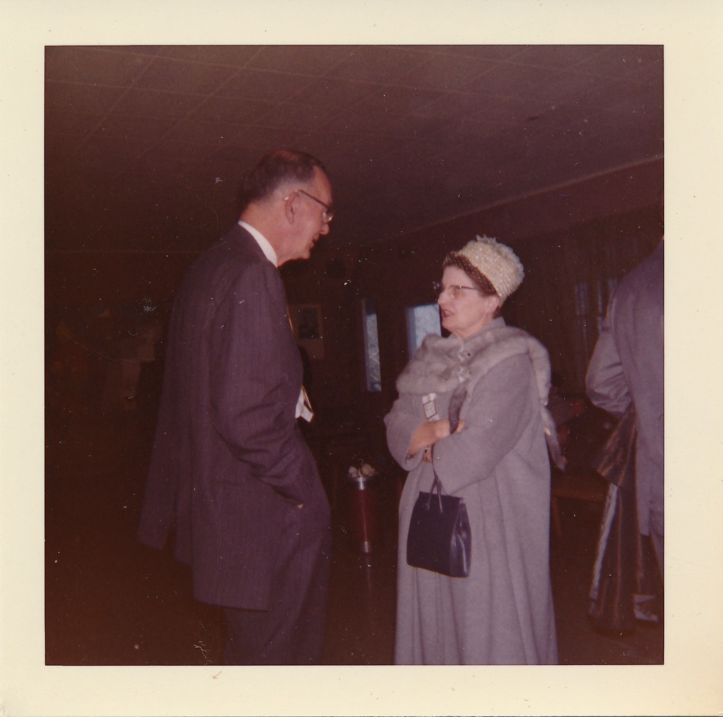 Visiting with friends.