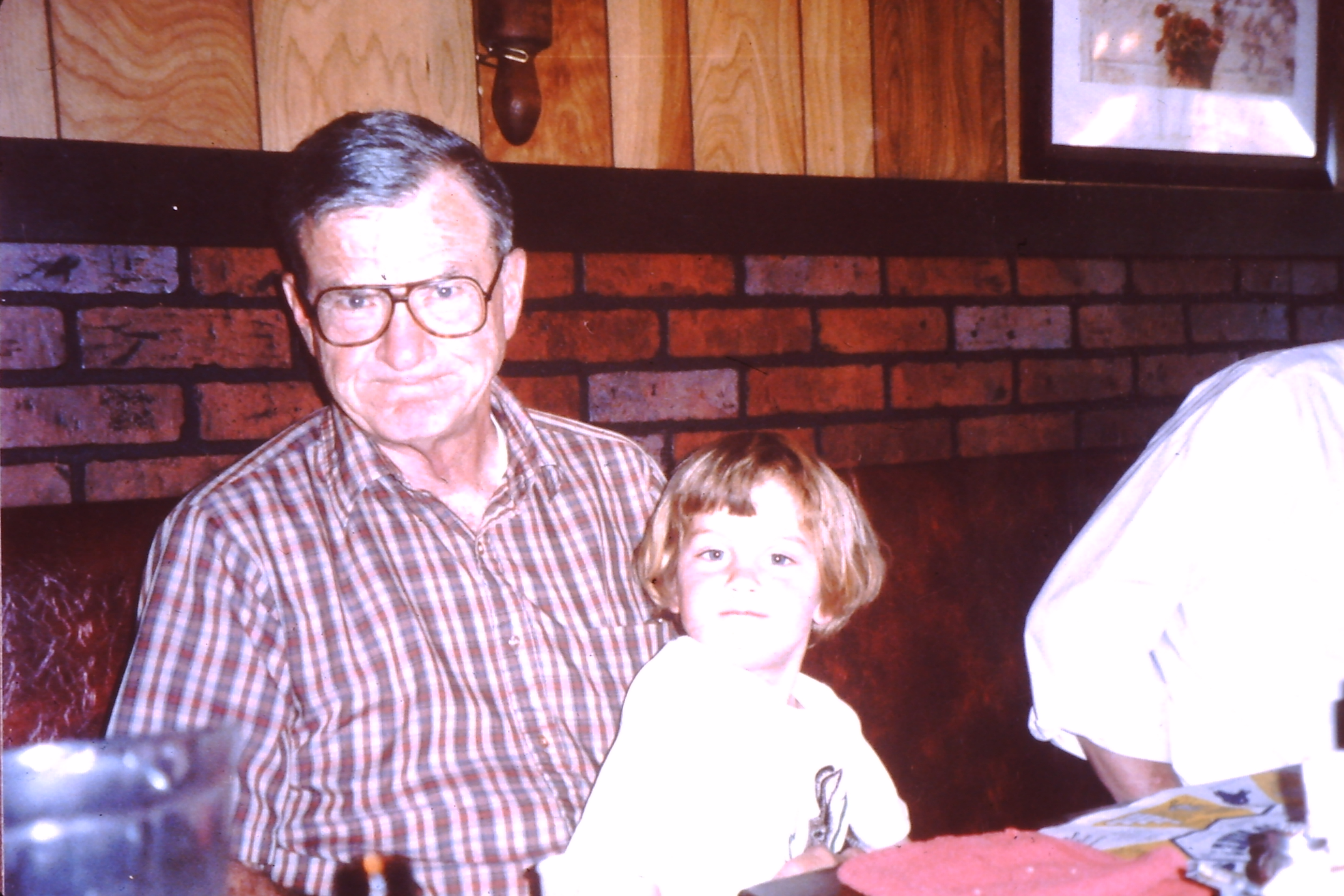 Grandpa Gene with Jeanne Lee