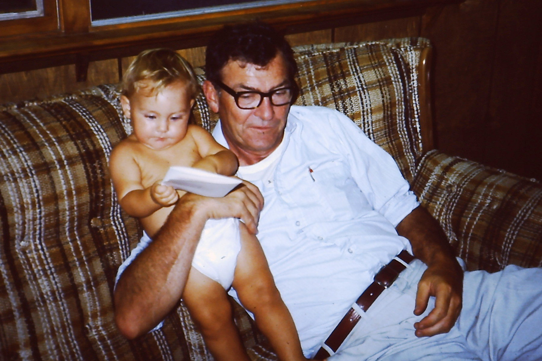 Grandpa Gene and Keith