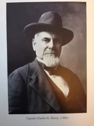 Charles E. Henry as he looked in 1900. From the book “Captain Henry of Geauga,” by Frederick A. Henry