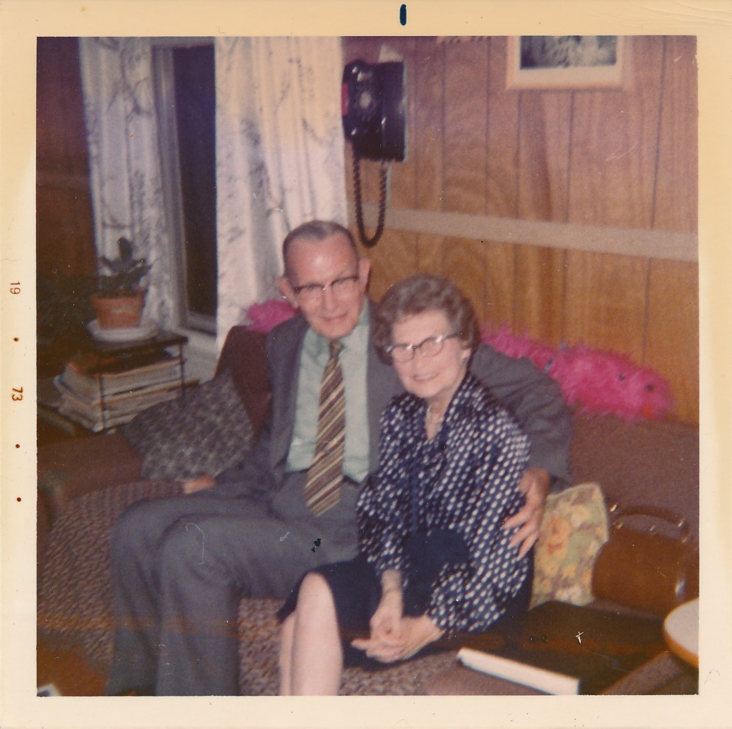 Chuck & Blanche dated 1973