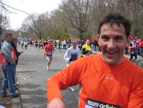 jim stops to say hello