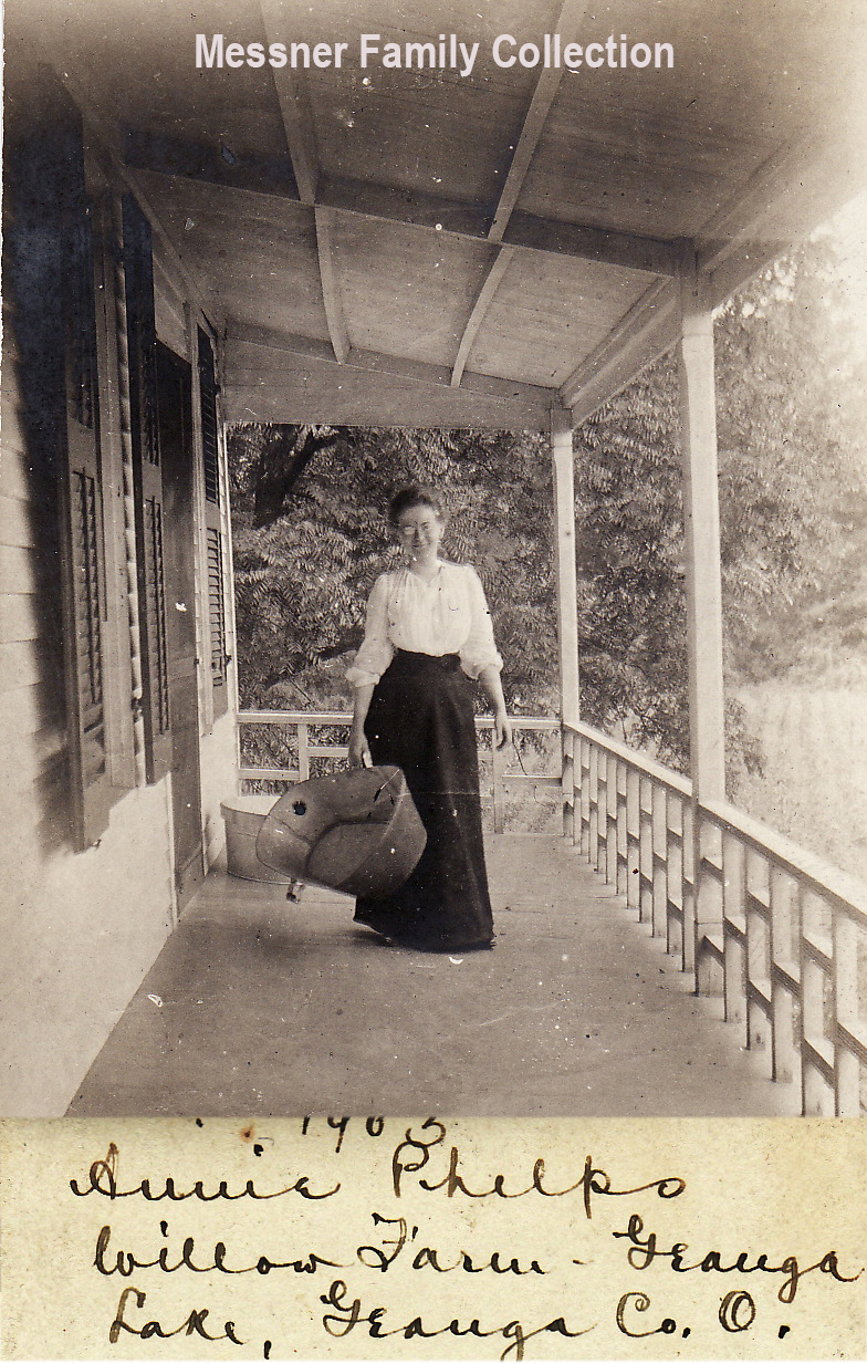 Annie Phelps worked as a nanny for the Henry's. She was possibly a related to Louise as she was from E. Smithfield, PA, Louise's hometown.