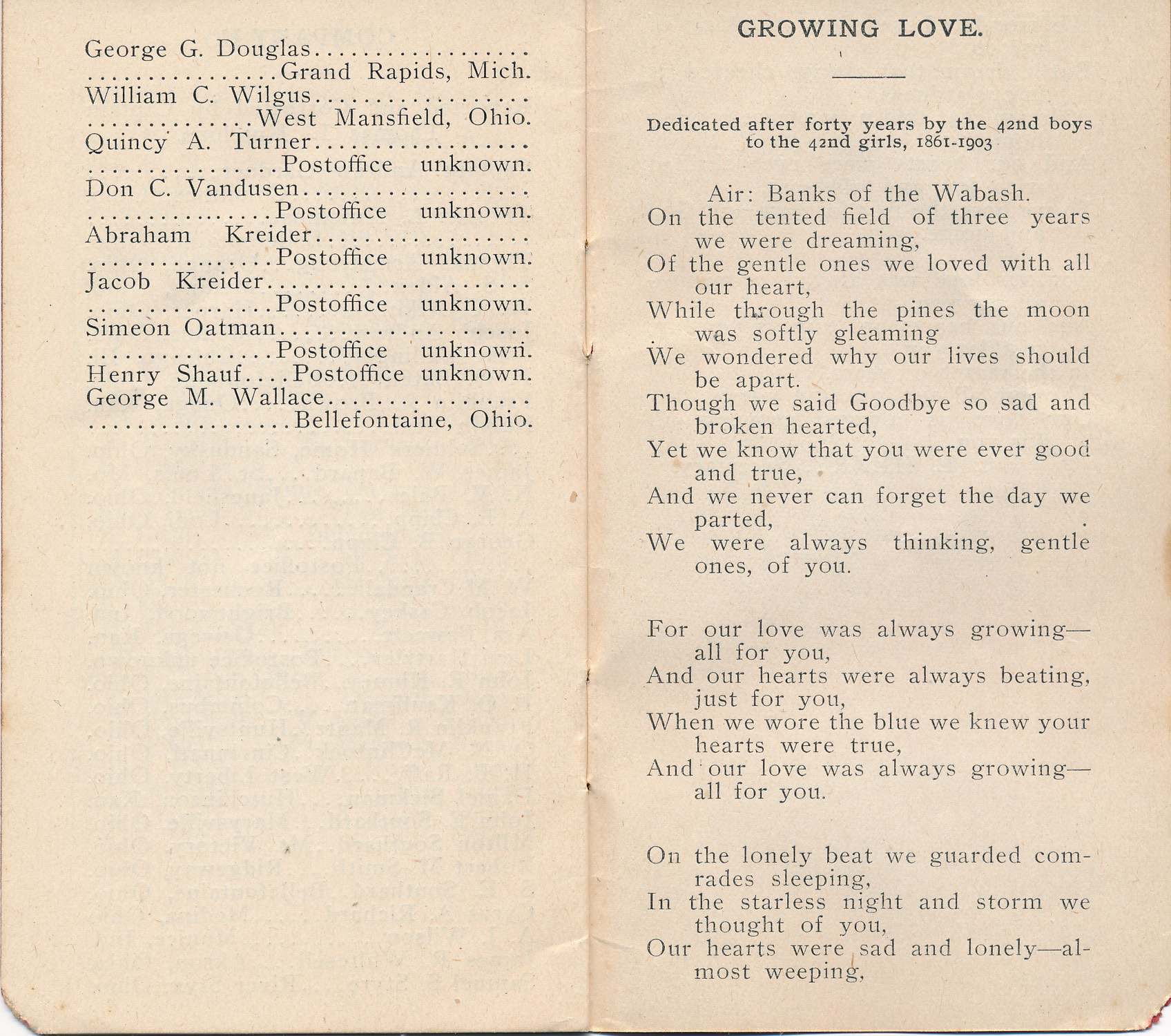 This poem appears on the last 2 pages