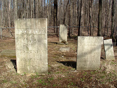 The Henry's at Fowler Cemetery in Bainbridge, OH