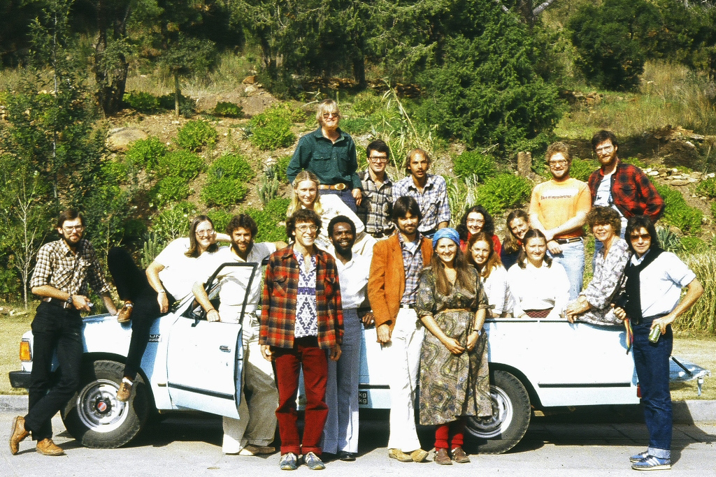 Our Peace Corps group 1981 at our mid-service meeting