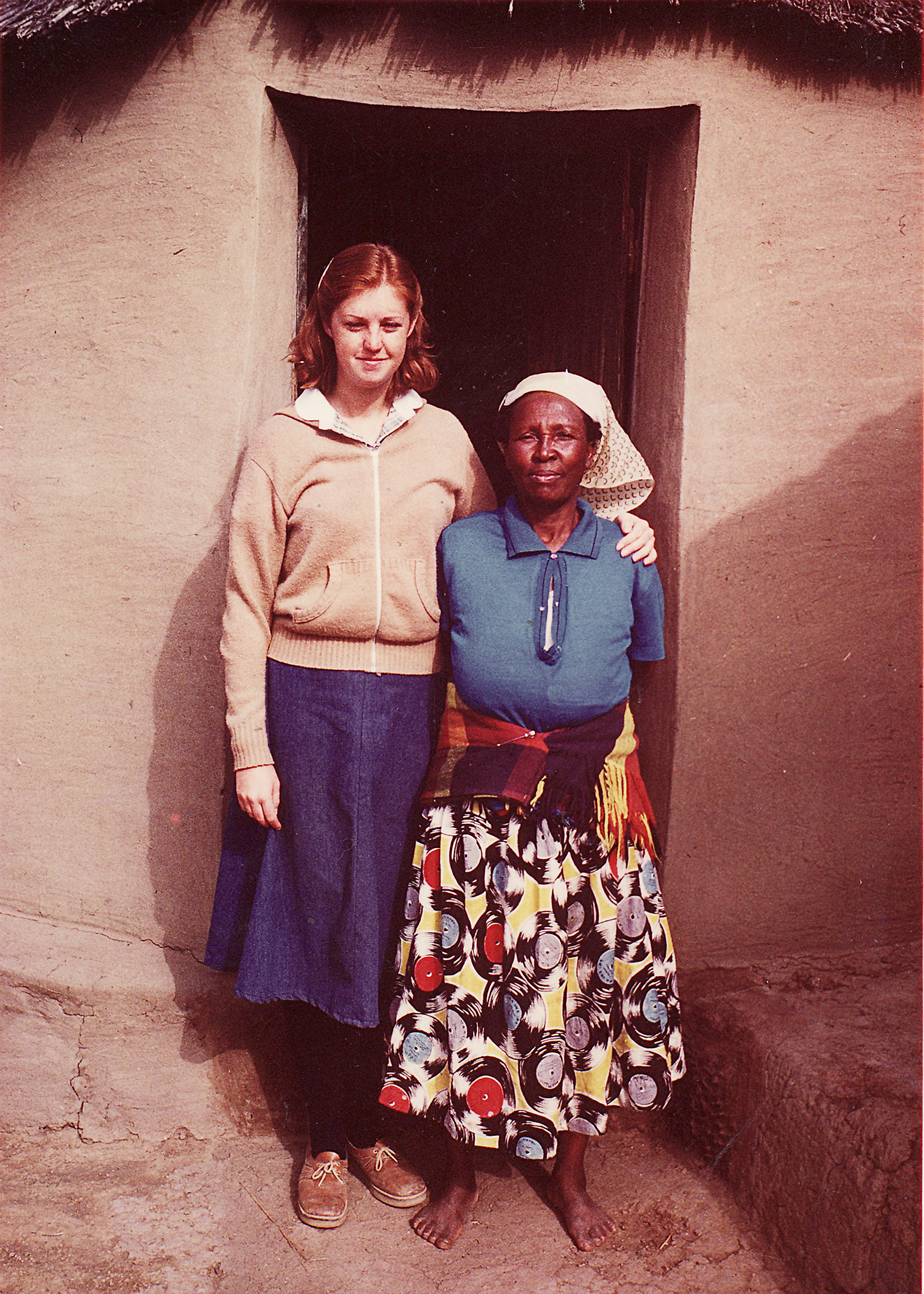 Linda with my training 